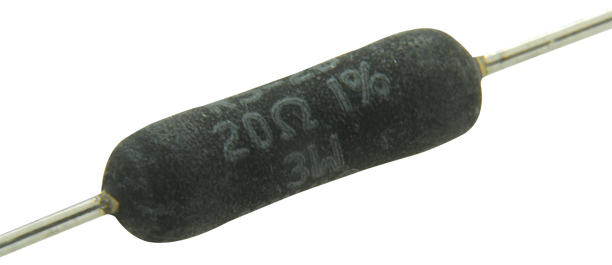 Vishay Rs02B20R00Fe12 Wirewound Resistor, 20 Ohm, 3W, 1%