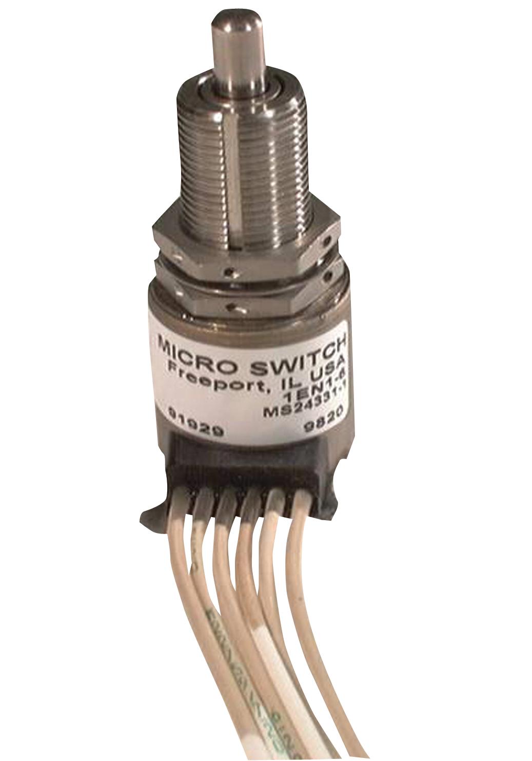 Honeywell 602En1-6. Limit Switch, Top Plunger,28Vdc, 7A, Dpd