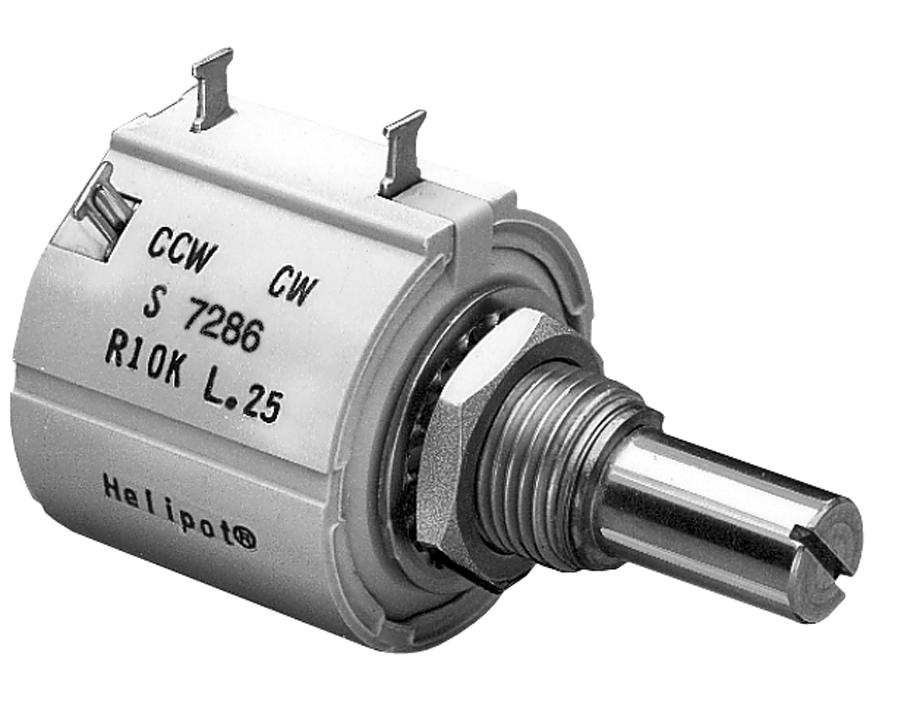 Tt Electronics/bi Technologies 7286R50Kl.25. Wirewound Potentiometer, 50Kohm, 5%, 2W