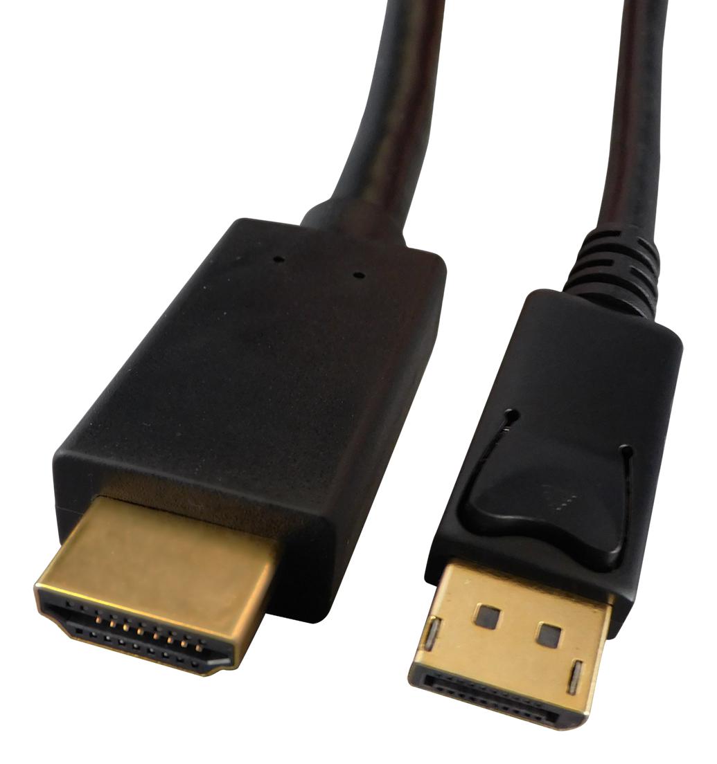 Bel Bc-Dh003F Cable Assy, Dp Plug-Hdmi A Plug, 36