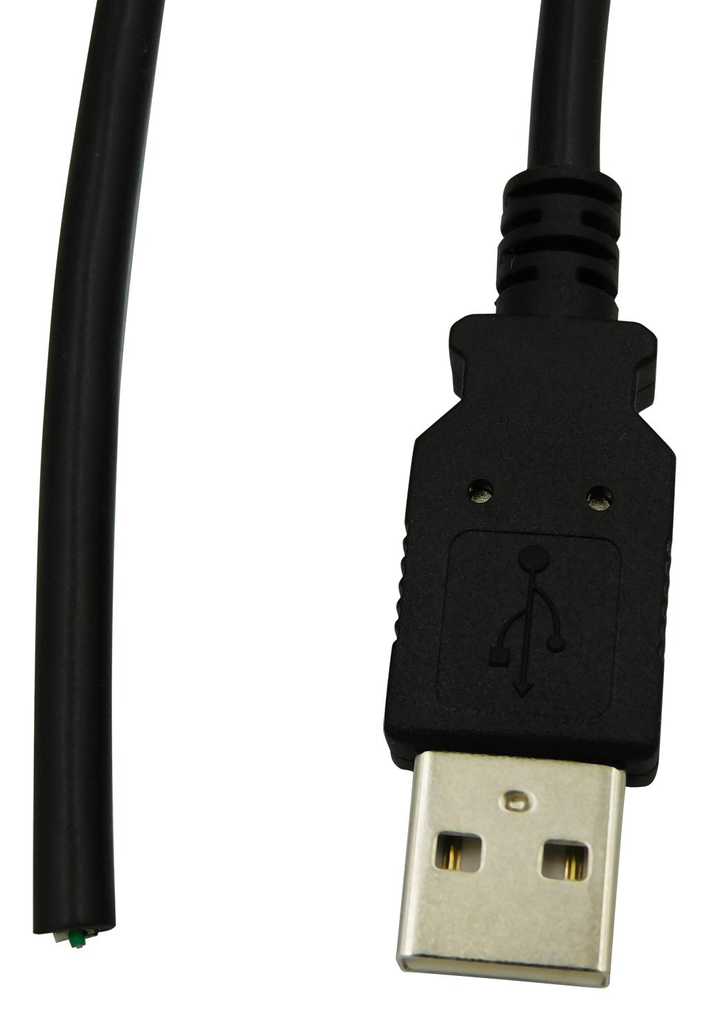 Stewart Connector Sc-2Adk006F Usb Cable, 2.0 A Plug-Free End, 6Ft