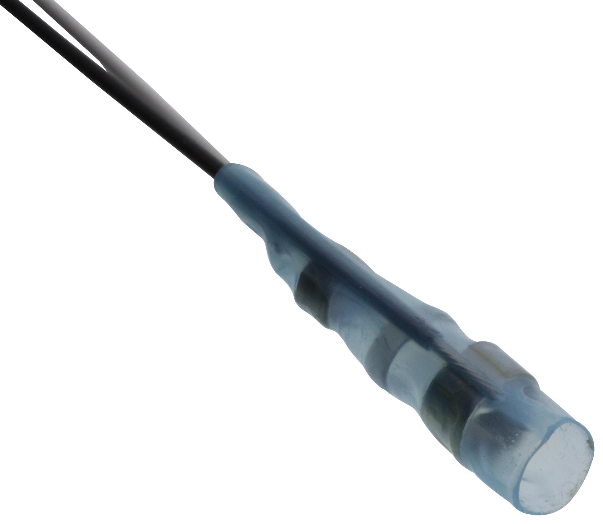 Raychem / Te Connectivity D-133-06 Solder Sleeve, Pvdf, 28mm, Blue, 22Awg