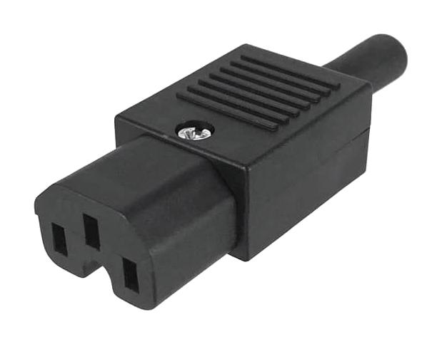 Qualtek Electronics 709-00/00 Connector, Iec Power Entry, Plug, 10A