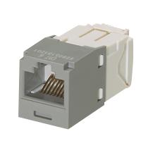 Panduit Cj688Tgig Cat6 Rj45 Modular Jack, 8 Position, 1 Port