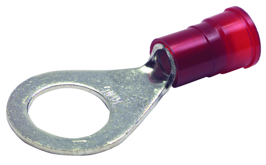 Multicomp Crs-Zy-0850 Terminal, Ring Tongue, 1/2In, Crimp, Red