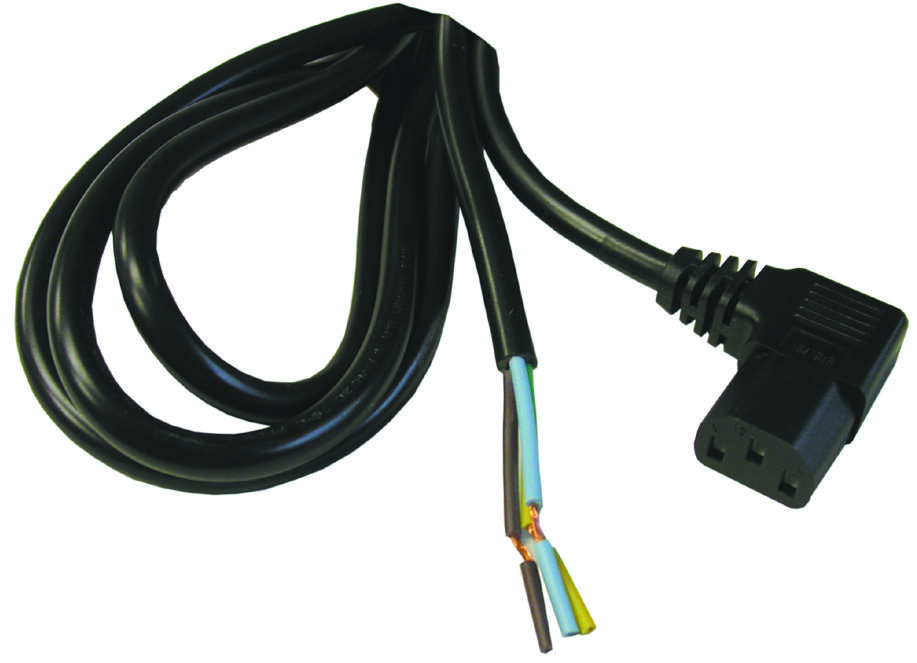 Multicomp Spc13311 Power Cord Iec60320C-13, 6.6Ft, 10A, Black