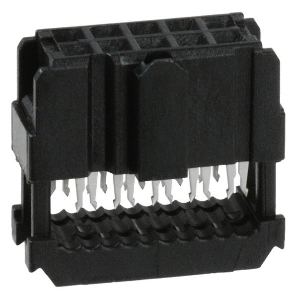 Amp Connectors / Te Connectivity 1658623-1. Wire-Board Connector Receptacle, 2Row, 10 Position, 2.54mm