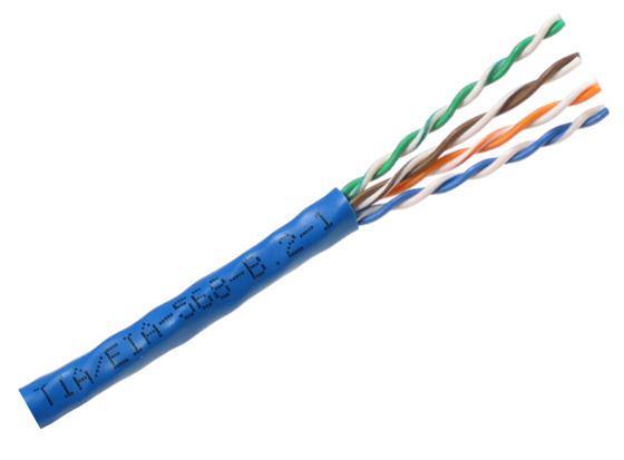 Belden 1583A 0061000 Unshielded Cable Multipair, 4Pair, 24Awg, 1000Ft, 300V, Blue