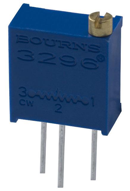 Bourns Rj24Fw502 Trimmer Potentiometer, 5Kohm 25Turn Thro