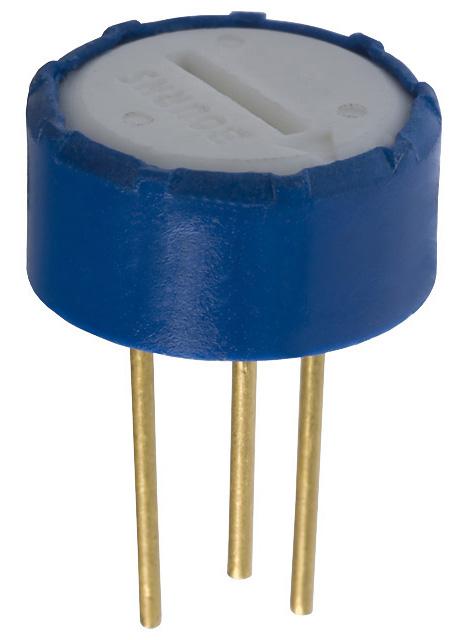 Bourns 3345P-1-501 Trimmer Potentiometer, 500 Ohm 3Turn Thr