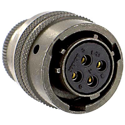 Amphenol Industrial Pt06E-12-4S(Sr). Circular Connector, Plug, 4 Position, Cable