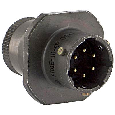 Amphenol Industrial Pt01E-10-6P(Sr) Circular Connector, Receptacle, 6 Position, Cable