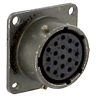 Amphenol Industrial Pt02A14-19S. Circular Connector, Receptacle, Size 14, 19 Position, Box