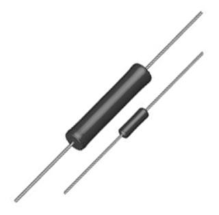 Vishay Rs02B250R0Be12 Wirewound Resistor, 250 Ohm, 3W, 0.1%