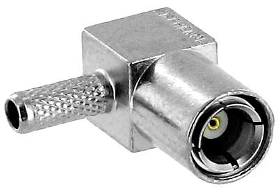 Amphenol RF 903-367P-51A2 Rf/coaxial Smb Plug R/a 50 Ohm Crimp/sldr