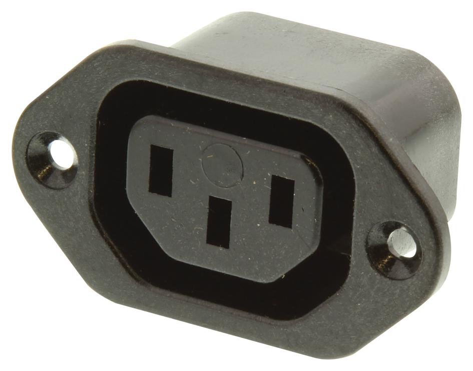 Switchcraft/conxall Eac-305 Connector, Power Entry, Female, 15A