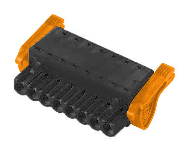 Weidmuller 1014140000 Terminal Block, Pluggable, 4Pos, 12Awg