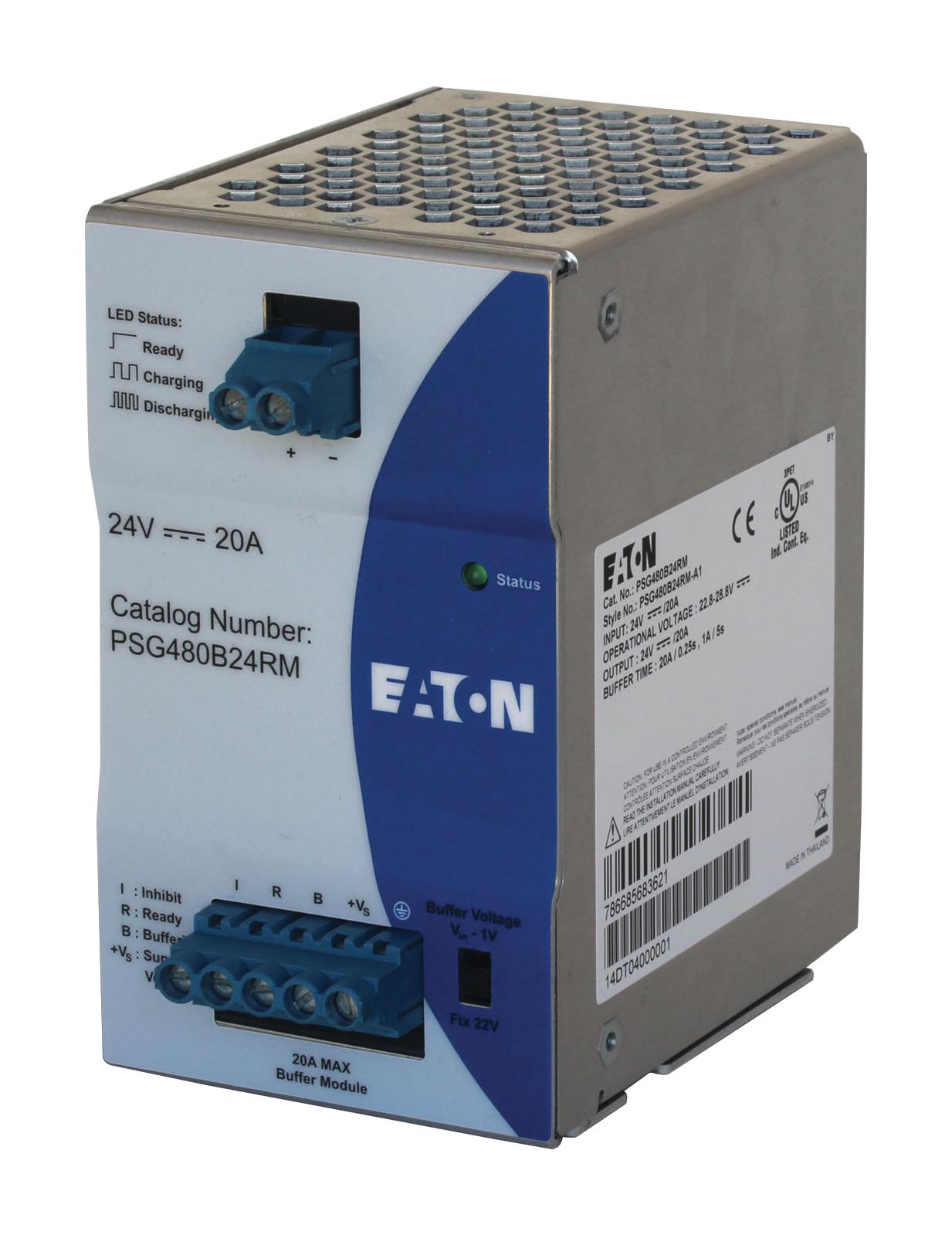 Eaton Psg480B24Rm Buffer Module, 20A, Power Supply