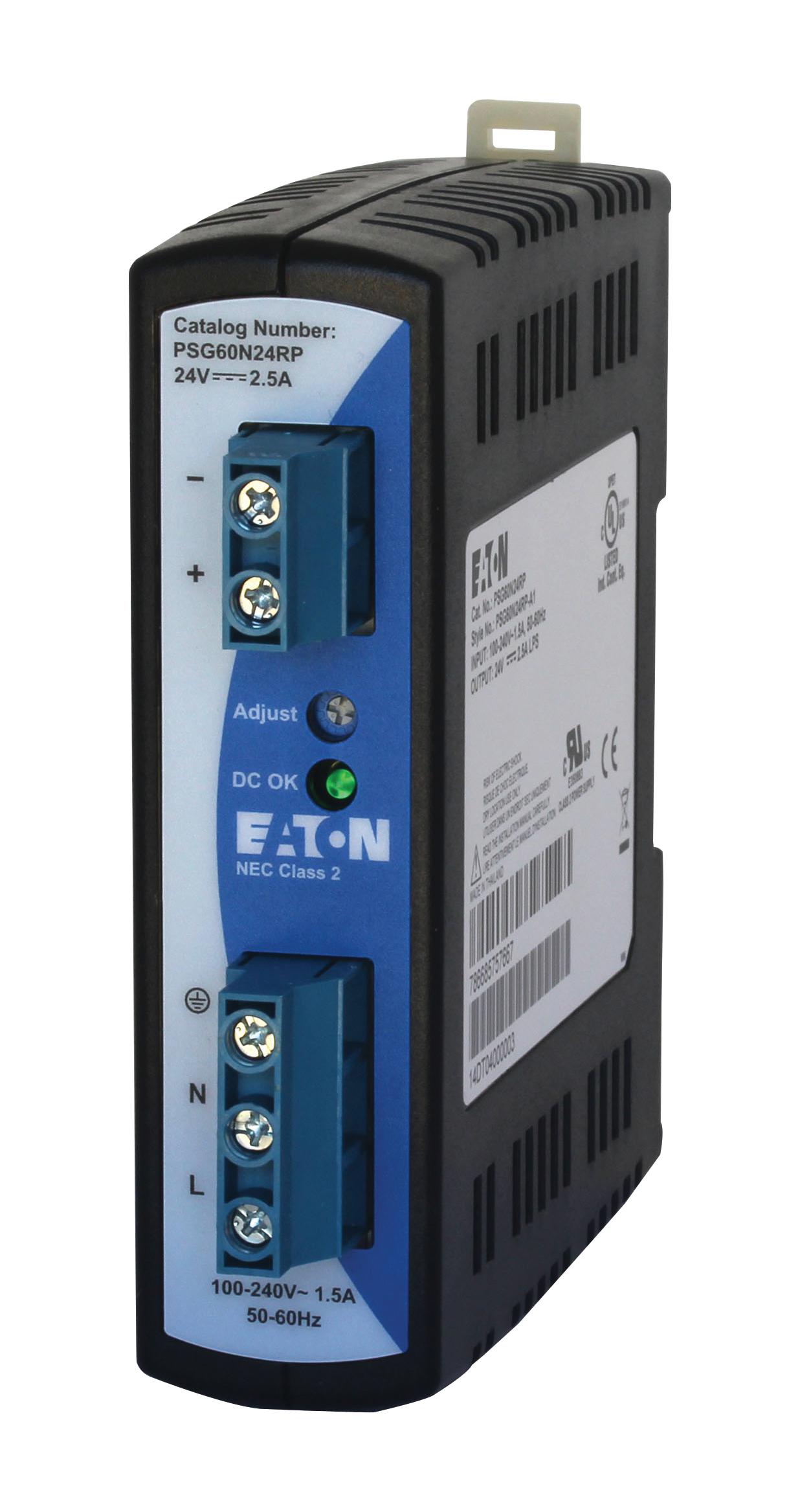 Eaton Psg60N24Rp Power Supply, Ac-Dc, 24V, 2.5A