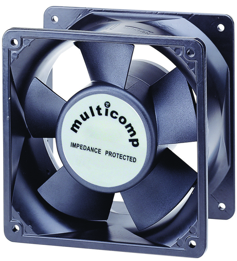 Multicomp Mc25027 Axial Fan, 176mm, 115Vac, 270Ma