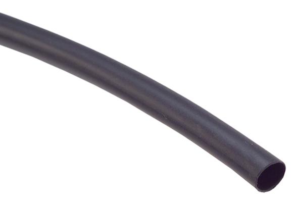 Multicomp Pro Pvhr-024-1100-Blk Heat Shrink Tubing, 9.525mm Id, Pvc, Black, 100Ft