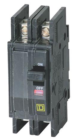 Square D By Schneider Electric Qou220 Circuit Breaker, Thermal Magnetic, 2P, 20A