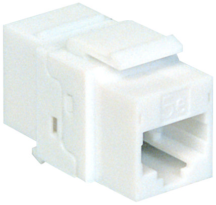 Unicom Ilk-Ue08S-Ew In Line Coupler, Rj45 Jack-Rj45 Jack