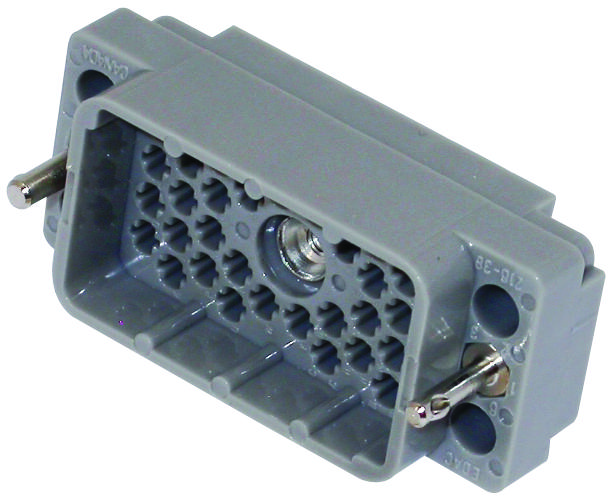 Edac 516-038-000-302 Rack & Panel Connector, Plug, 38 Position