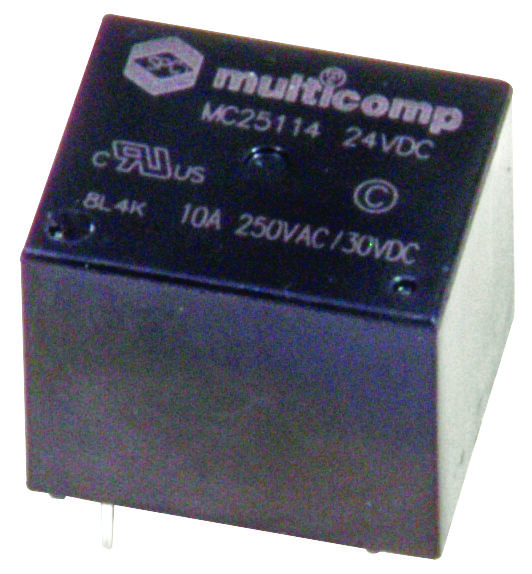 Multicomp Pro Mc25113. Relay, Spdt, 250Vac, 30Vdc, 10A