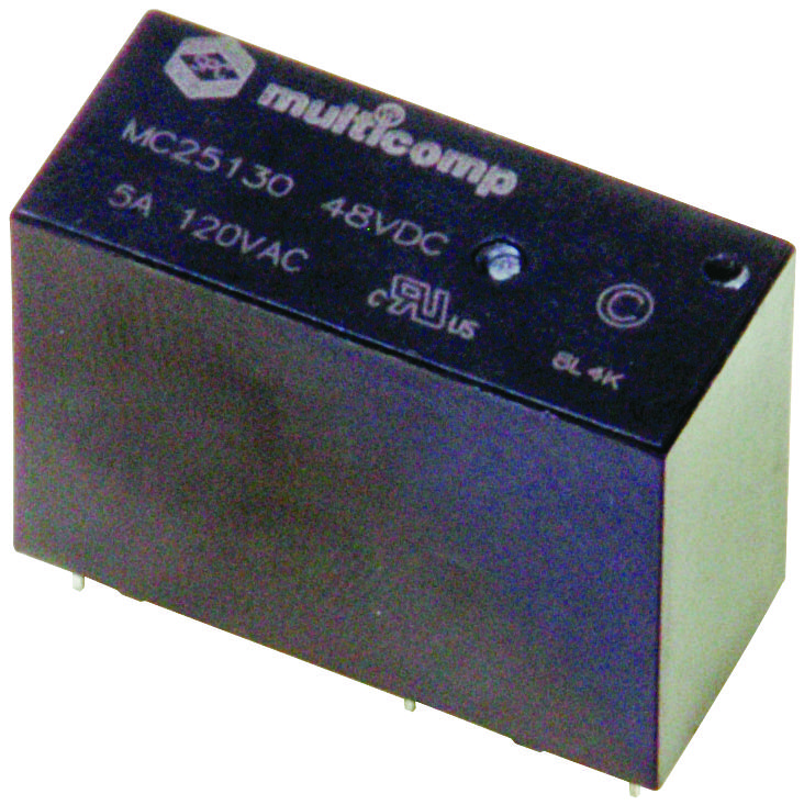 Multicomp Pro Mc25117 Relay, Dpdt, 250Vac, 24Vdc, 5A