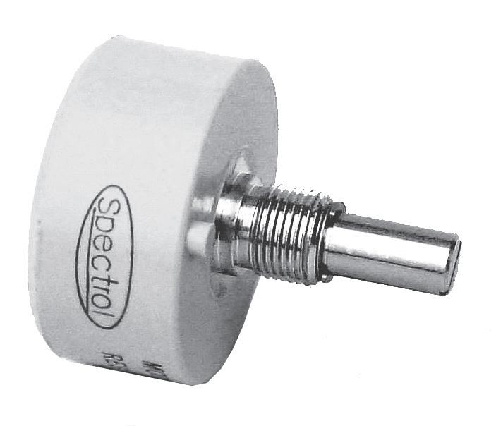 Vishay 132-0-0-501 Wirewound Potentiometer, 500 Ohm, 0.03, 2.75W