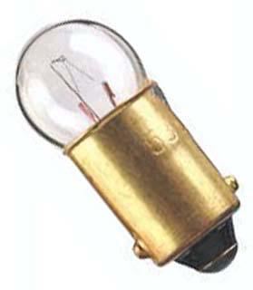 Cec Industries 53 Lamp, Incandescent, Mini Bayonet/ba9S, 1