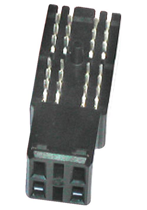 Amphenol Communications Solutions 10052620-4444P00Lf Backplane Connector, Receptacle, 4 Position