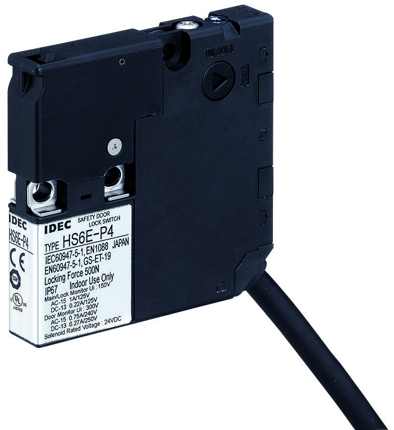 IDEC Hs6E-N7Y4B03-G Switch, Safety Interlock, 2Nc, 2A