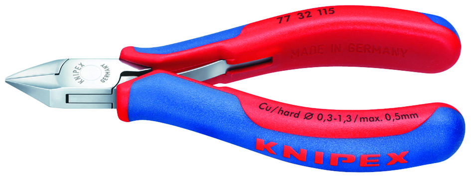 Knipex 77 32 115. Side Cutter, Diagonal, 0.5mm, 115mm