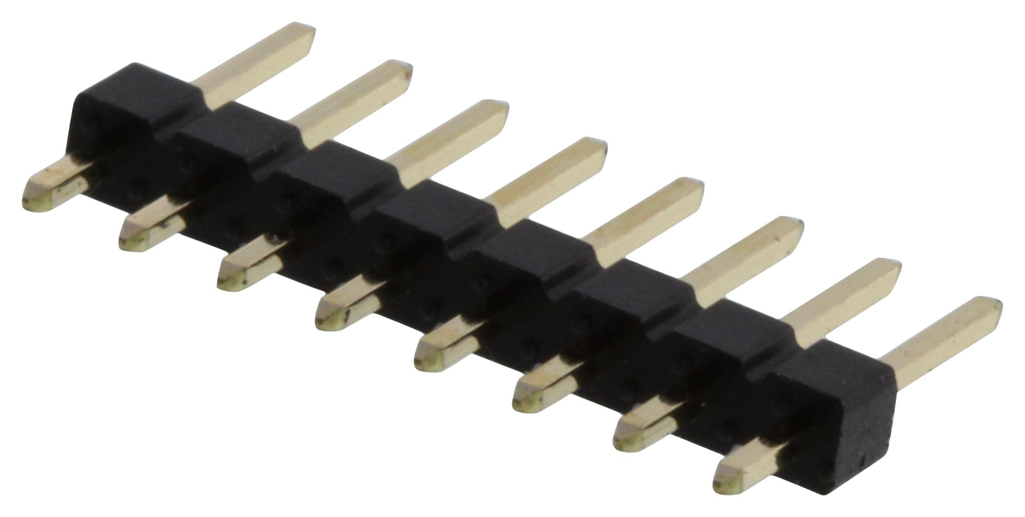 Amphenol Communications Solutions 10129378-908001Blf. Btb Connector, Header, 8Pos, 1Row, 2.54mm