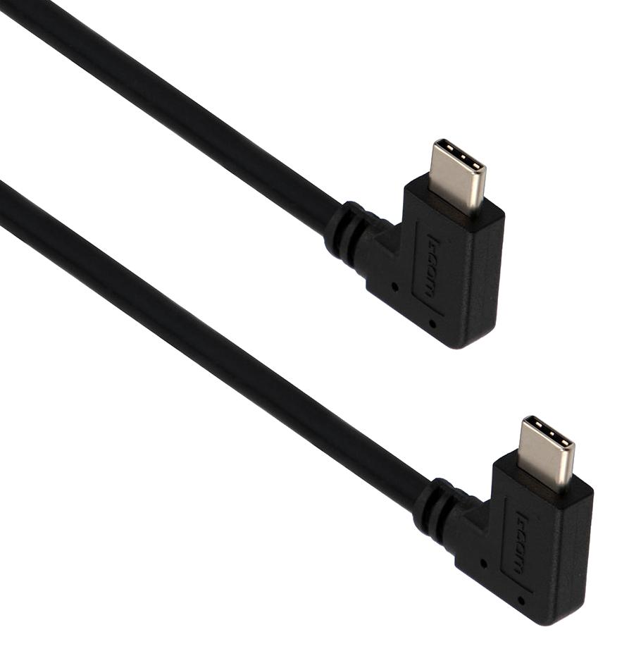 L-Com U3A00079-1M Usb Cable, 3.0 C R/a Plug-Plug, 1M