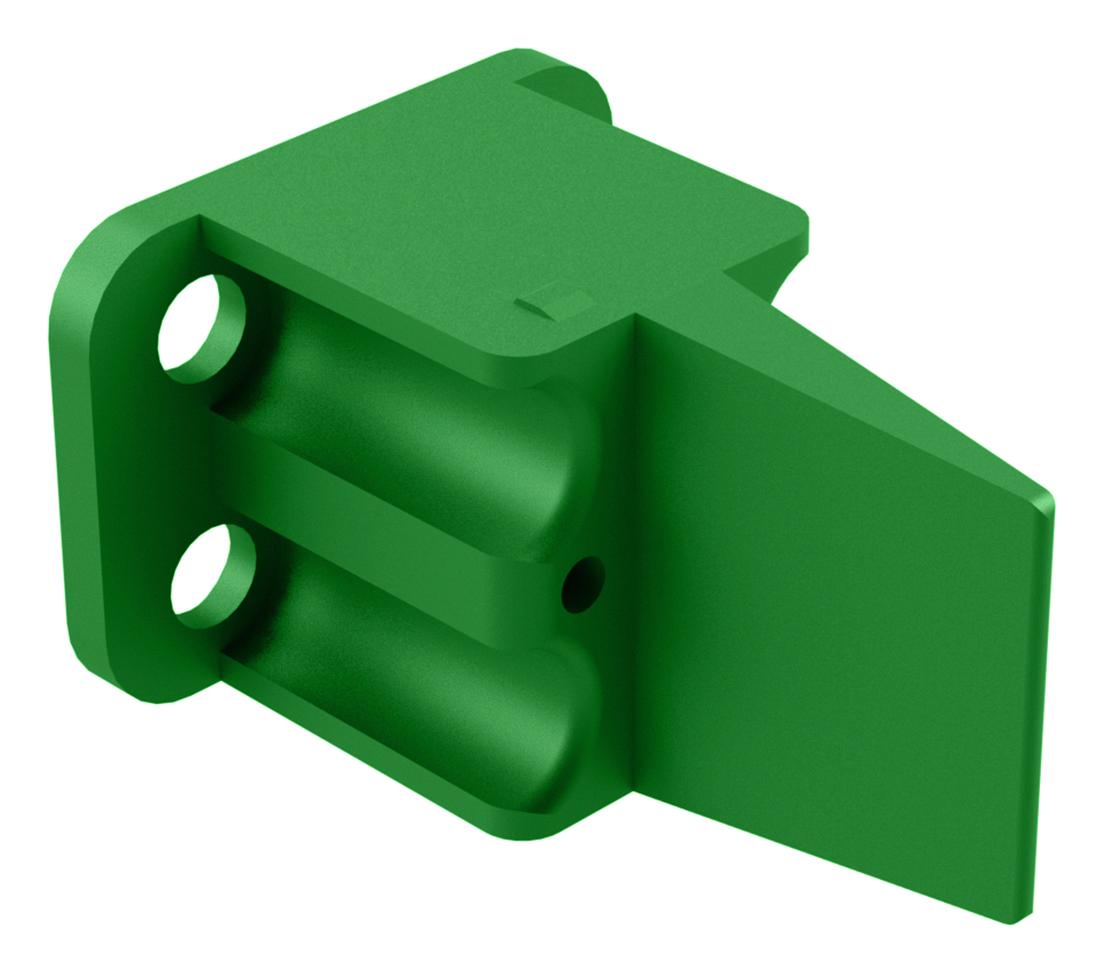 Amphenol Sine/tuchel Awp-4Sc Wedgelock, Green, Thermoplastic, 4Pos