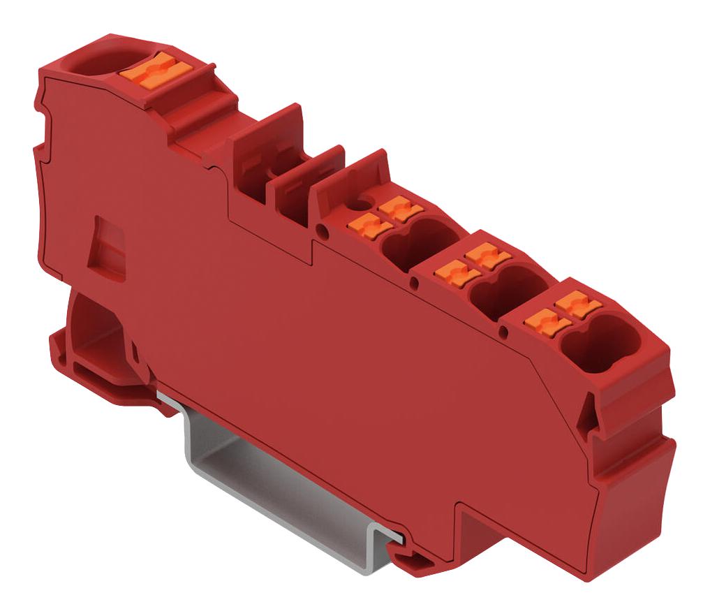 22068033 Wago, TERMINAL BLOCK, DIN RAIL, 7POS Farnell UK