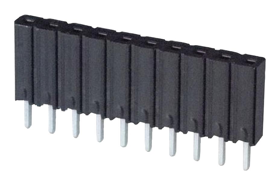 3M 929850-01-15-Ra Connector, Rcpt, 15Pos, 1Row, 2.54mm