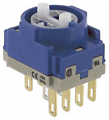 EAO 61-8490.12. Switching Element 2No/1Nc 5A, Solder Lug