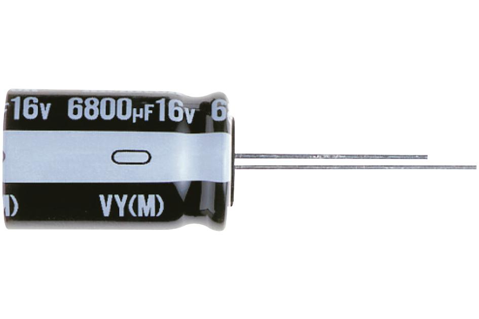 NIchicon Uvy2D100Mpd1Td Aluminum Electrolytic Capacitor, 10Uf, 200V, 20%, Radial