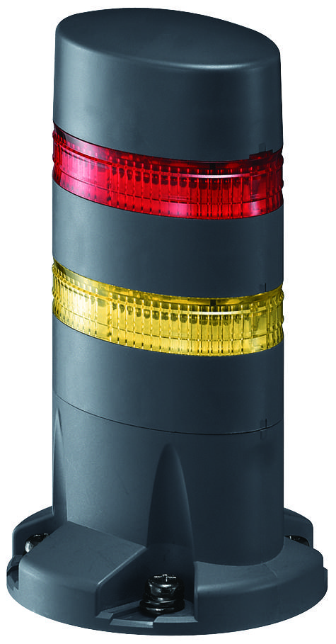 IDEC Ld6A-3Dqb-Ryg Signal Light Tower, Red / Yellow / Green