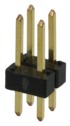 Amphenol Communications Solutions 67997-104Hlf Board-Board Connector Header, 4 Position, 2Row