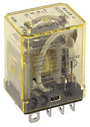 IDEC Rh2B-Uld-Dc24V Relay, Dpdt, 110Vac, 30Vdc, 10A