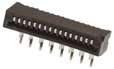 Amphenol Communications Solutions Hlw16R-2C7Lf Ffc/fpc Connector, 16 Position, 1Row