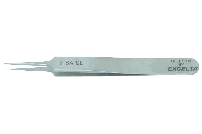 Excelta 5-Sa-Se Precision Tweezer, 4.25In