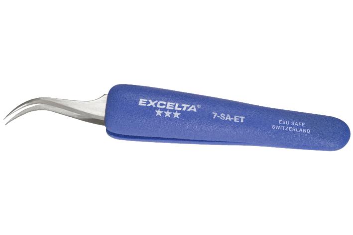 Excelta 7-Sa-Et Precision Tweezer, 4.5In