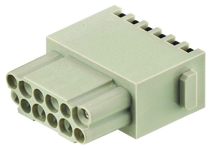 HARTING 09140122732 Rectangular Han Dd Module, Receptacle, 12Way, Quicklock