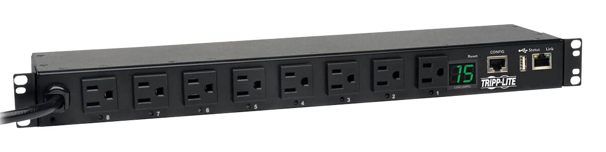 Eaton Tripp Lite Pdumh15Net2Lx Pdu Switched 120V 1.4Kw 15A 8 5-15R 5-15P Lx Interface 1Urm Taa 47Ac7820